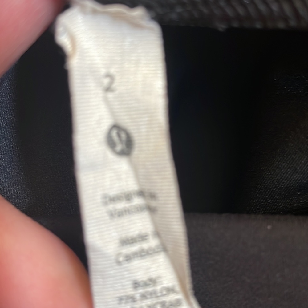 •Lululemon• Wunder Train High Rise Crop 21” - Picture 5 of 6